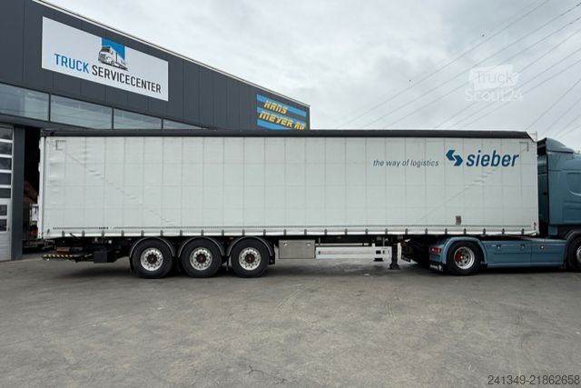 Åpen semitrailer med presenning Andere Marke | Zahnd 3A