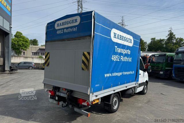 Perdeli panelvan MERCEDES-BENZ Sprinter 313 CDI Hebebühne