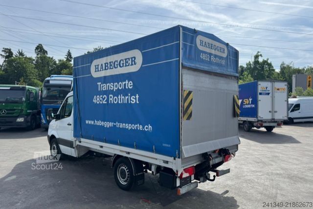 Perdeli panelvan MERCEDES-BENZ Sprinter 313 CDI Hebebühne