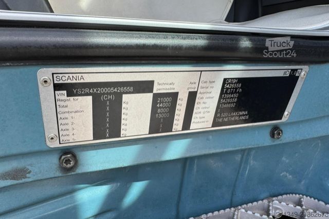 Standard SZM SCANIA R520 V8 4x2