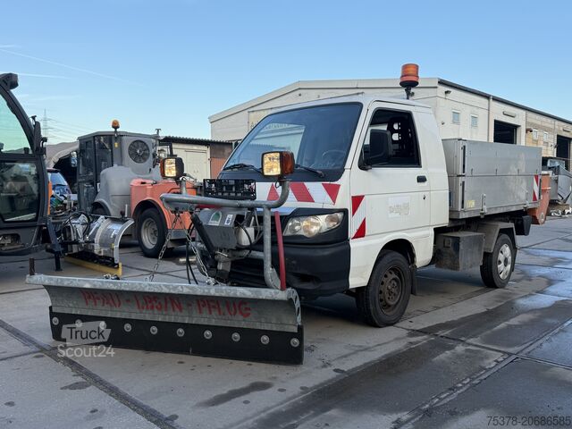 Lastbil med tippflak Piaggio Porter Kipper 1.3 Winterdienst+1.Hand