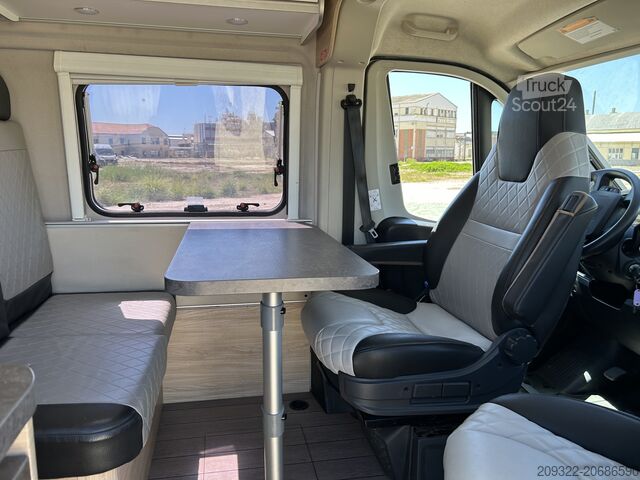 Caravane/camping-car Fiat Weinsberg Carabus 600 K | 4 Posti Letto | Completamente Attrezzato