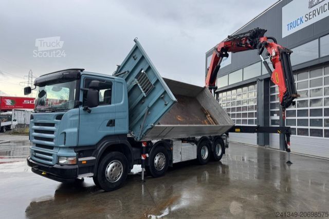 Tovorna dvigalka na tovornjaku SCANIA Scania R480 8x4 PK50002 Flyjib&Seil Bj.2013