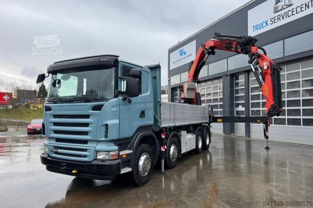 Truck mounted crane SCANIA Scania R480 8x4 PK50002 Flyjib&Seil Bj.2013