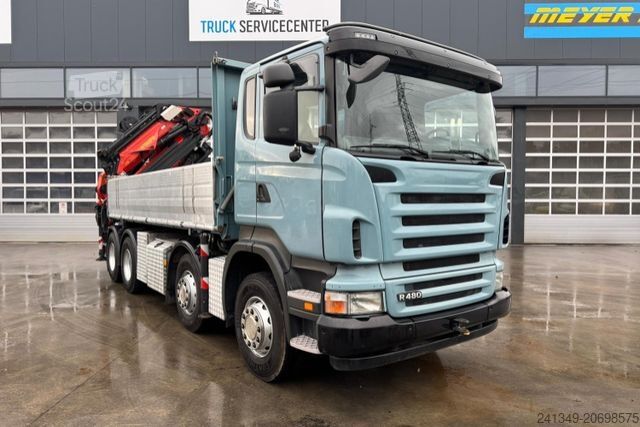 Tovorna dvigalka na tovornjaku SCANIA Scania R480 8x4 PK50002 Flyjib&Seil Bj.2013