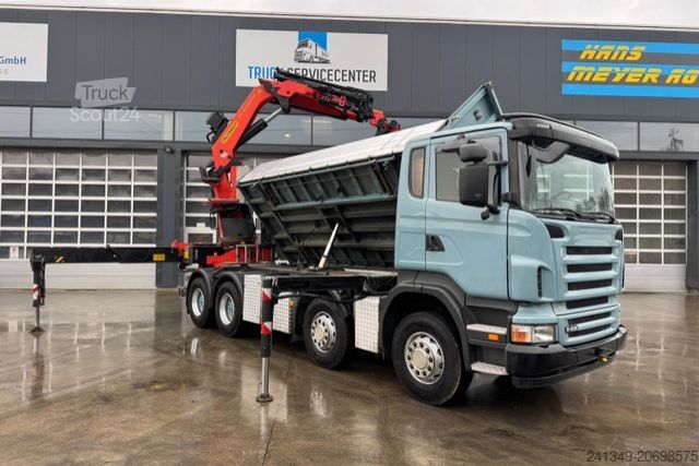 Tovorna dvigalka na tovornjaku SCANIA Scania R480 8x4 PK50002 Flyjib&Seil Bj.2013