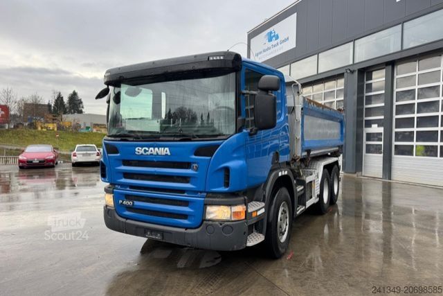 Tovornjak prekucnik SCANIA P400 6x4 2S Kipper Bordmatik AHK