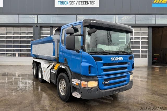 Tovornjak prekucnik SCANIA P400 6x4 2S Kipper Bordmatik AHK
