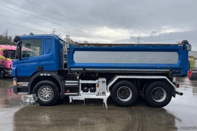 Tovornjak prekucnik SCANIA P400 6x4 2S Kipper Bordmatik AHK