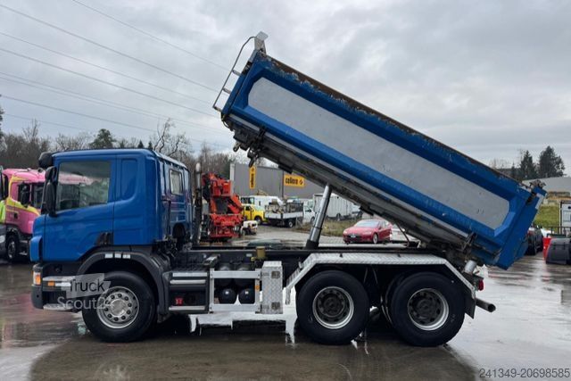 Tovornjak prekucnik SCANIA P400 6x4 2S Kipper Bordmatik AHK