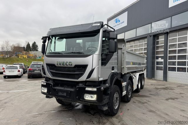 Camión volquete IVECO 500 8x4 Kipper Bordmatik