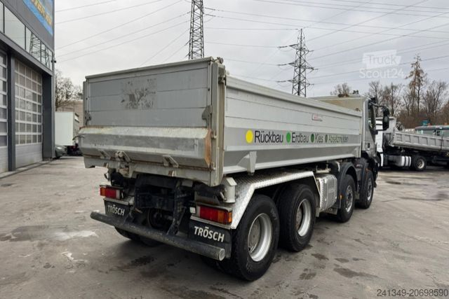 Camión volquete IVECO 500 8x4 Kipper Bordmatik