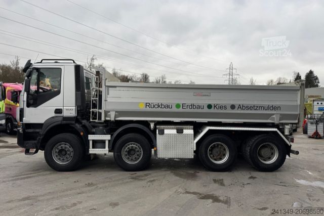 Camión volquete IVECO 500 8x4 Kipper Bordmatik