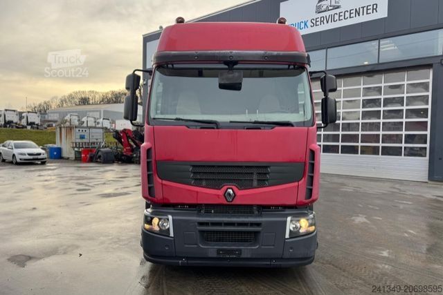 Γερανός τοποθετημένος σε φορτηγό RENAULT Lander 460 6x2 HMF3722 4+4