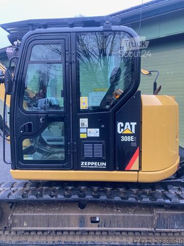 Mini ekskavators Caterpillar 308 E2CR