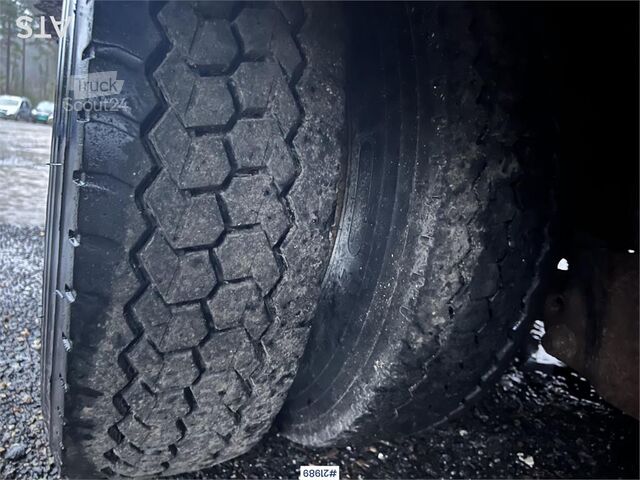 مقطورة نقل منخفضة M&V 3 axle machine trailer repair object w/ hydraulic