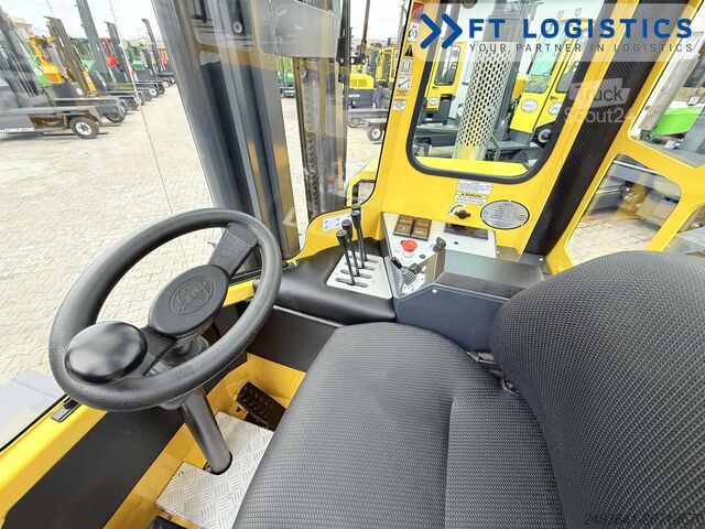 Four-way forklift Combilift C4000 DIESEL DUPLEX SPREADER BEAM CABIN
