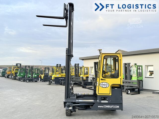 Four-way forklift Combilift C4000 DIESEL DUPLEX SPREADER BEAM CABIN