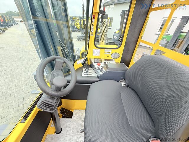 Four-way forklift Combilift C4000 GAS DUPLEX 4600 FREE-LIFT CABIN