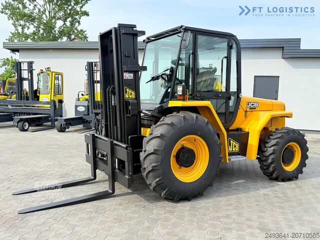 Rough terrain forklift JCB 940 / TRIPLEX 4500 / FREE-LIFT NEW TIRES