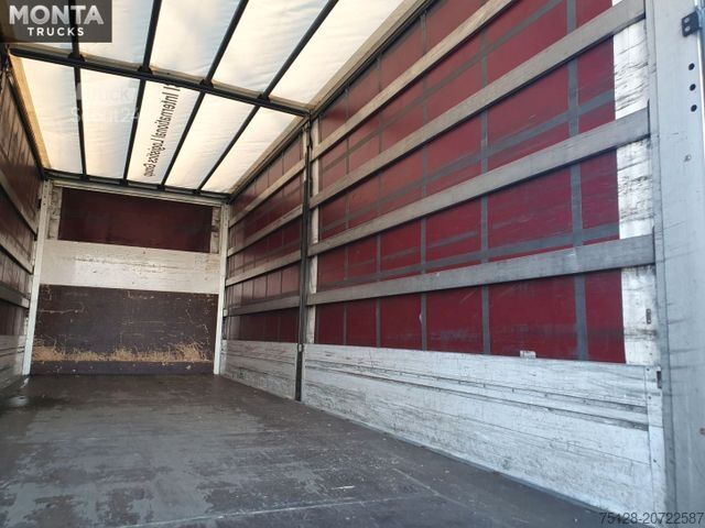 Platformas kravas automašīna ar tentu MERCEDES-BENZ Atego 1530,Pritsche Plane, Klima, LBW, TÜV