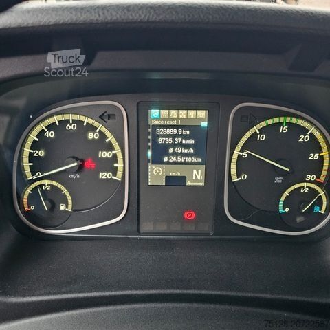 Samochód ciężarowy z plandeką typu platforma MERCEDES-BENZ Atego 1530,Pritsche Plane, Klima, LBW, TÜV