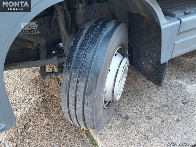 Platformas kravas automašīna ar tentu MERCEDES-BENZ Atego 1530,Pritsche Plane, Klima, LBW, TÜV