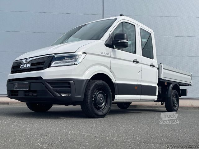 Pick-up dodávka MAN TGE 3.180 Pritsche DOKA MR KAMERA AHK SITZHZ