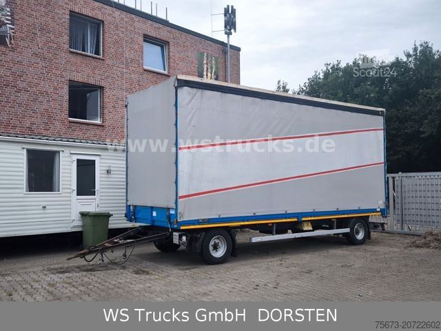 Anhänger mit Pritsche & Plane Eggers HTP Plane