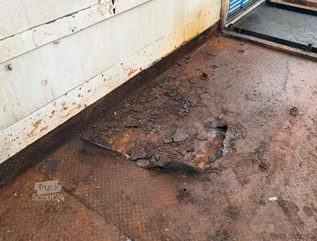 Koffer oplegger FLOOR FLO-12-202 STEERING AXLE DRUM BRAKES HOLLAND-TRA