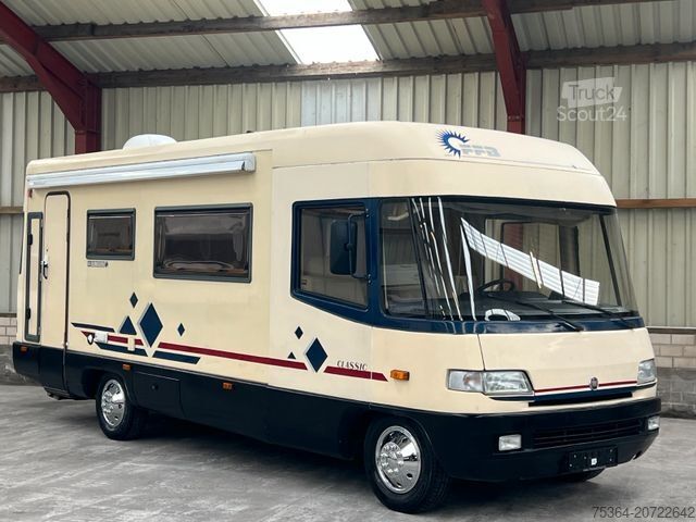 Integriertes Wohnmobil TABBERT FFB 680 Classic Fiat 2.5 Diesel Solar Hubbett Tv