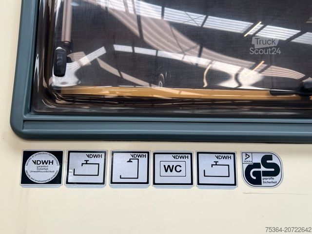 Integriertes Wohnmobil TABBERT FFB 680 Classic Fiat 2.5 Diesel Solar Hubbett Tv