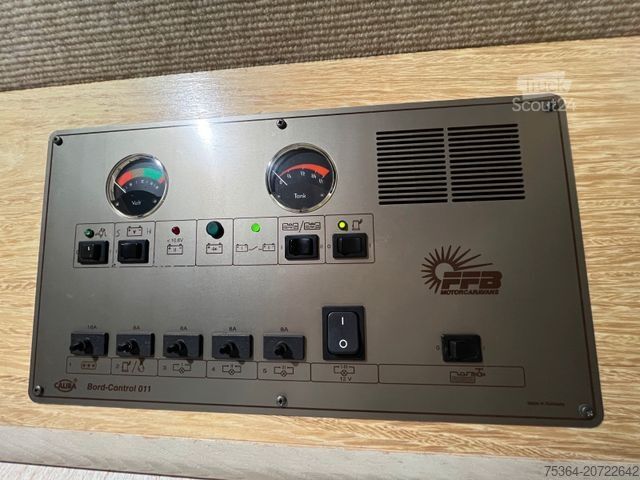 Integriertes Wohnmobil TABBERT FFB 680 Classic Fiat 2.5 Diesel Solar Hubbett Tv