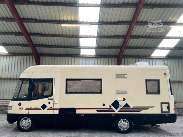 Integriertes Wohnmobil TABBERT FFB 680 Classic Fiat 2.5 Diesel Solar Hubbett Tv