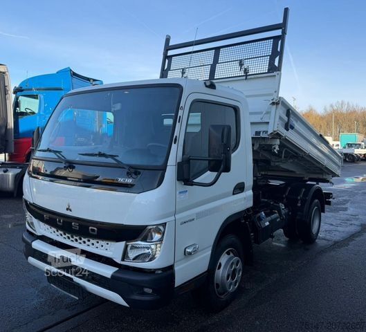 Трёхсторонний самосвальный фургон FUSO Canter 7C18 Meiller 3-Sitzer AHK Klima