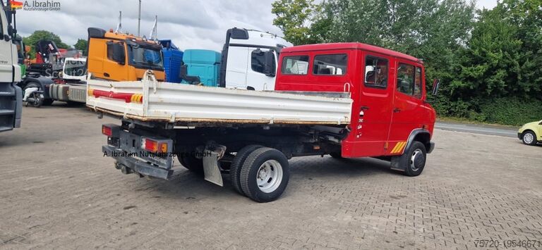 Three-way tipper van Mercedes-Benz 611 D  Meiller Kipper Tüv 2026