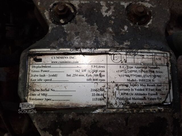 محرك CUMMINS ISBE220 31