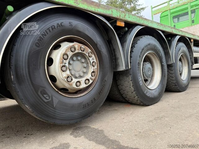 Πλατφόρμα φόρτωσης Mercedes-Benz AROCS 3240 8x4 TRIDEM PRITSCHE + KRAN HIAB 166 ...