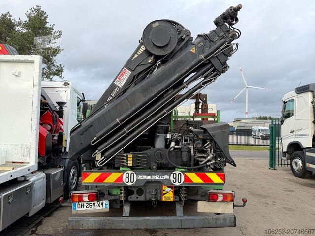 Πλατφόρμα φόρτωσης Mercedes-Benz AROCS 3240 8x4 TRIDEM PRITSCHE + KRAN HIAB 166 ...