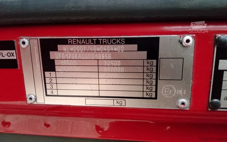 Standaard-SZM Renault Magnum 440 4x2 - PRIVILEGE - EURO 5 - VF617GKA0...