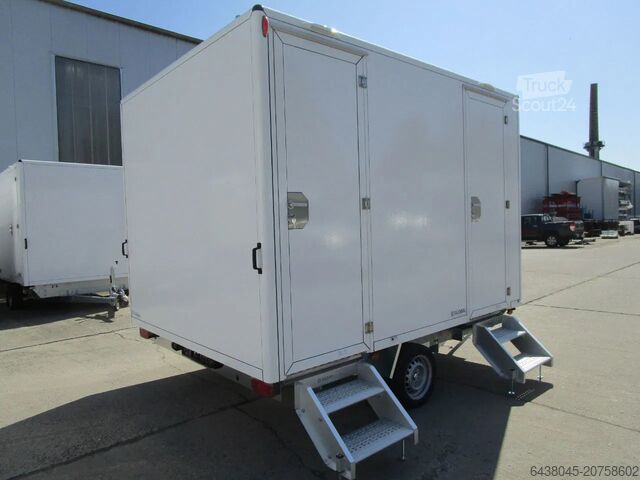 GLOBAL KWALITEIT tualetes piekabe tips 2-1-2 NOLIKTAVĀ GLOBAL KWALITEIT toiletwagen type 2-1-2 VOORRAAD