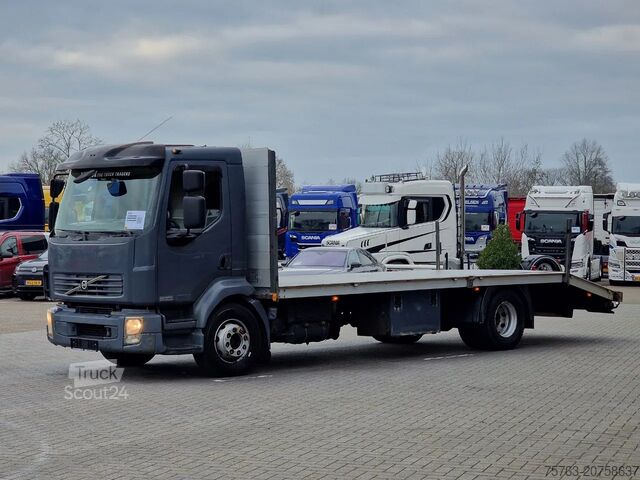 Autotransportieris Volvo FL 240 - 4x2 - Manual gearbox - Flatbed / Car t...