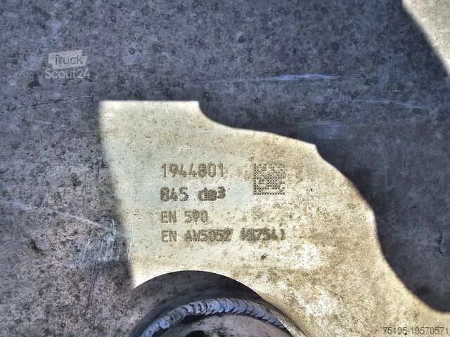 Depósito de combustible DAF Dieseltank - 1944801 - 845 Liter L68 B230 H63