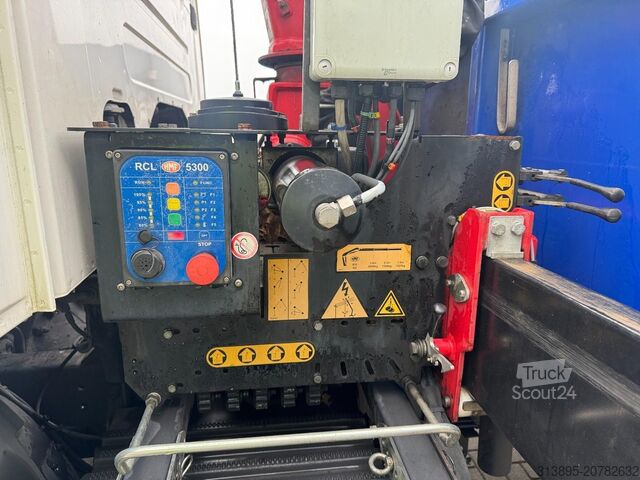 Tovornjak z žerjavom Scania P320 HMF 835 2 x Hydraulik, Remote