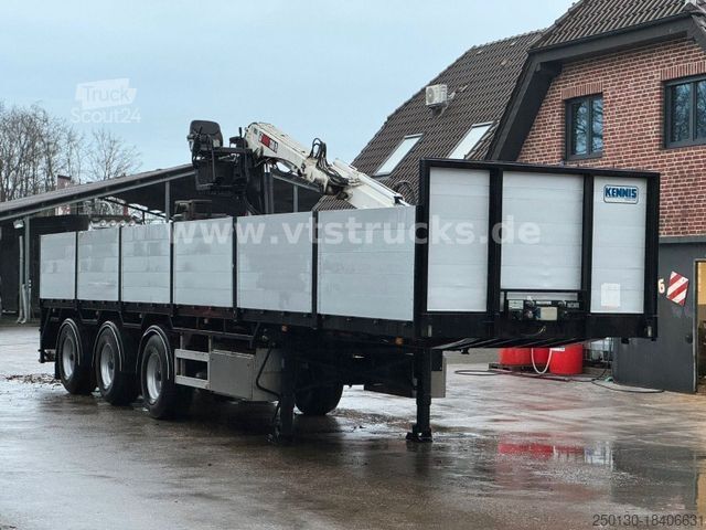 Полуремарке PACTON T3 Roll Kran Auflieger Hiab 130R Lift/Lenk/Lenk
