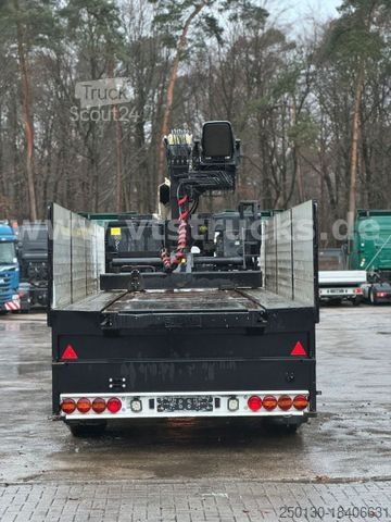 Полуремарке PACTON T3 Roll Kran Auflieger Hiab 130R Lift/Lenk/Lenk
