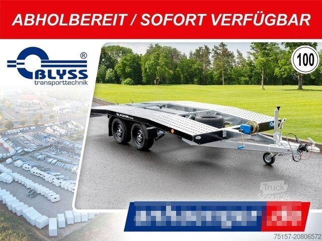 Remorque porte-voitures BLYSS Aktion! Fahrzeugtransporter 400x210cm 2700kg