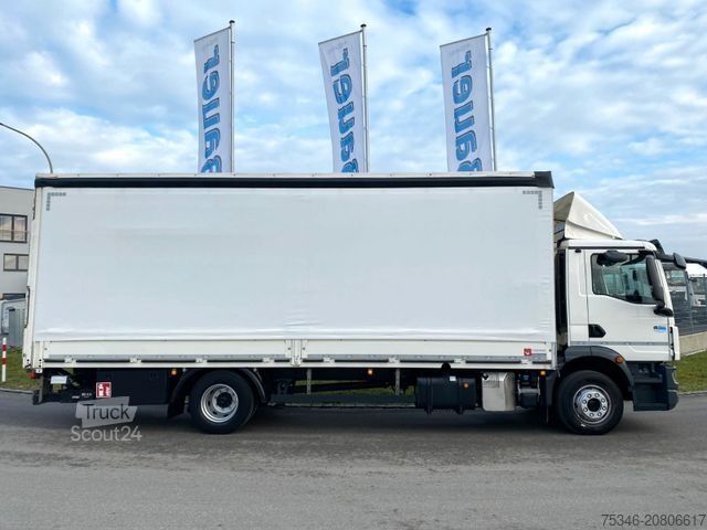 Camion plateau avec bâche MAN TGM18.290/LL/Pritsche7,25m/2xSchiebeplane/LBW2To