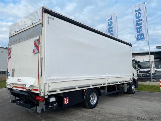 Camion plateau MAN TGM18.290/LL/Pritsche7,25m/2xSchiebeplane/LBW2To