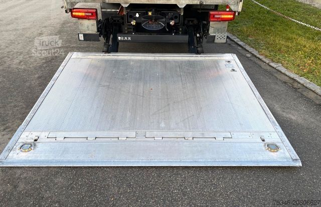 Camion plateau MAN TGM18.290/LL/Pritsche7,25m/2xSchiebeplane/LBW2To